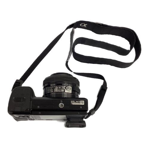 SONY (ソニー) ミラーレス一眼カメラ ※3.5-5.6/16-50・E3.5/30 MACRO・4.5-6.3/55-210・4/10-18 ILCE-6000 ■