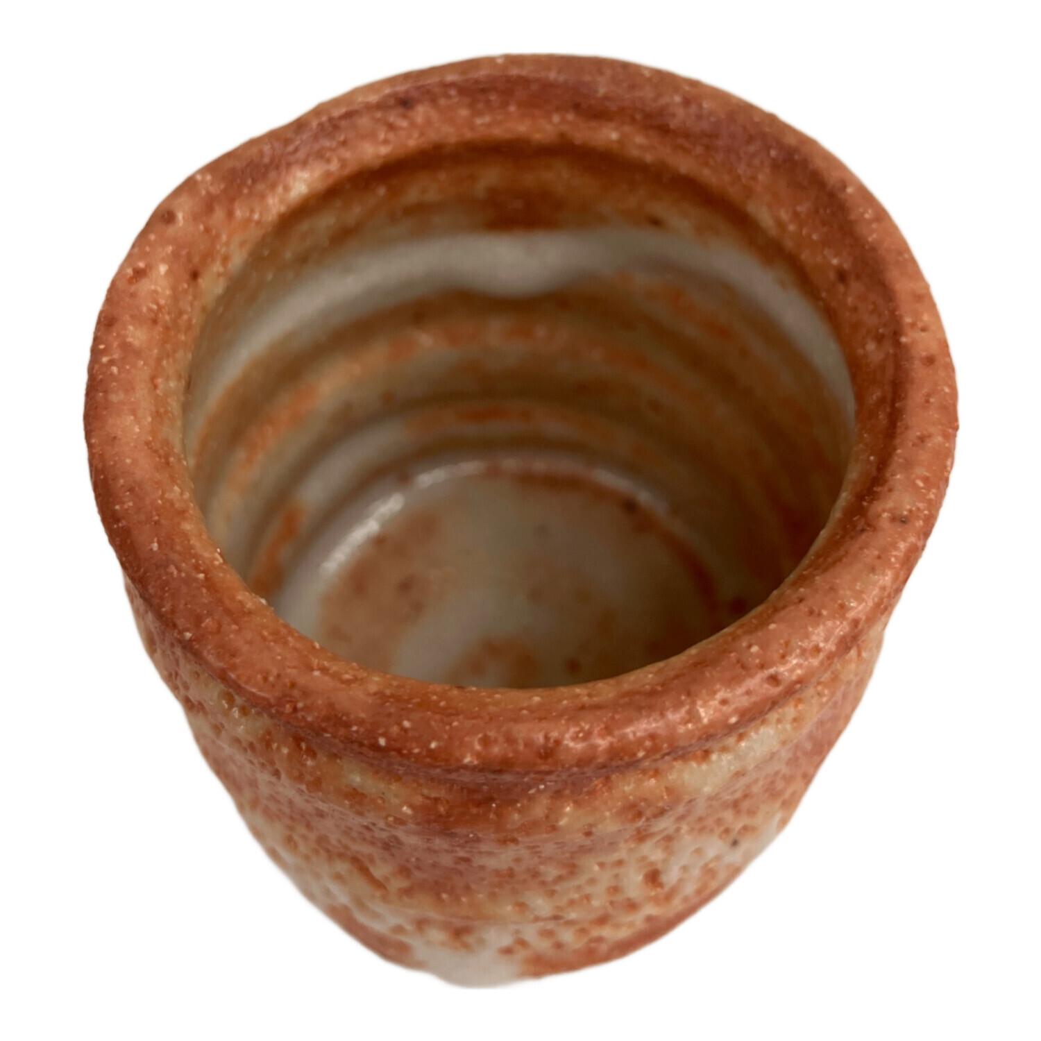 志野焼 (シノヤキ) 湯呑み 半桂窯 石坂徳平｜トレファクONLINE