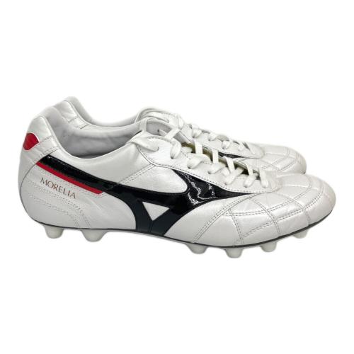 MIZUNO サッカースパイク メンズ SIZE　27㎝ ホワイト MORELIAⅡ P1GA200209