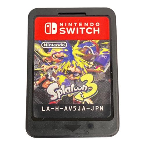 Nintendo Switch用ソフト スプラトゥーン3/Switch/HACPAV5JA/A 全年齢対象 CERO A (全年齢対象)