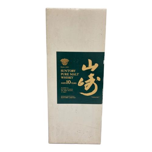 サントリー ジャパニーズウィスキー ピュアモルト @ 750ml 箱付 山崎 10年 グリーンラベル 未開封