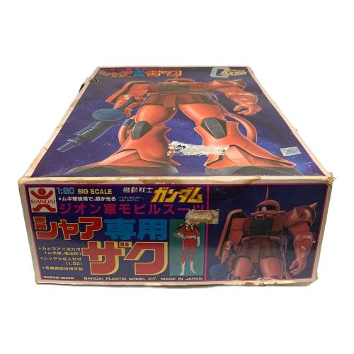 BANDAI (バンダイ) 1/60 MS-06S シャア専用ザク 未使用品 ※箱ダメージ有