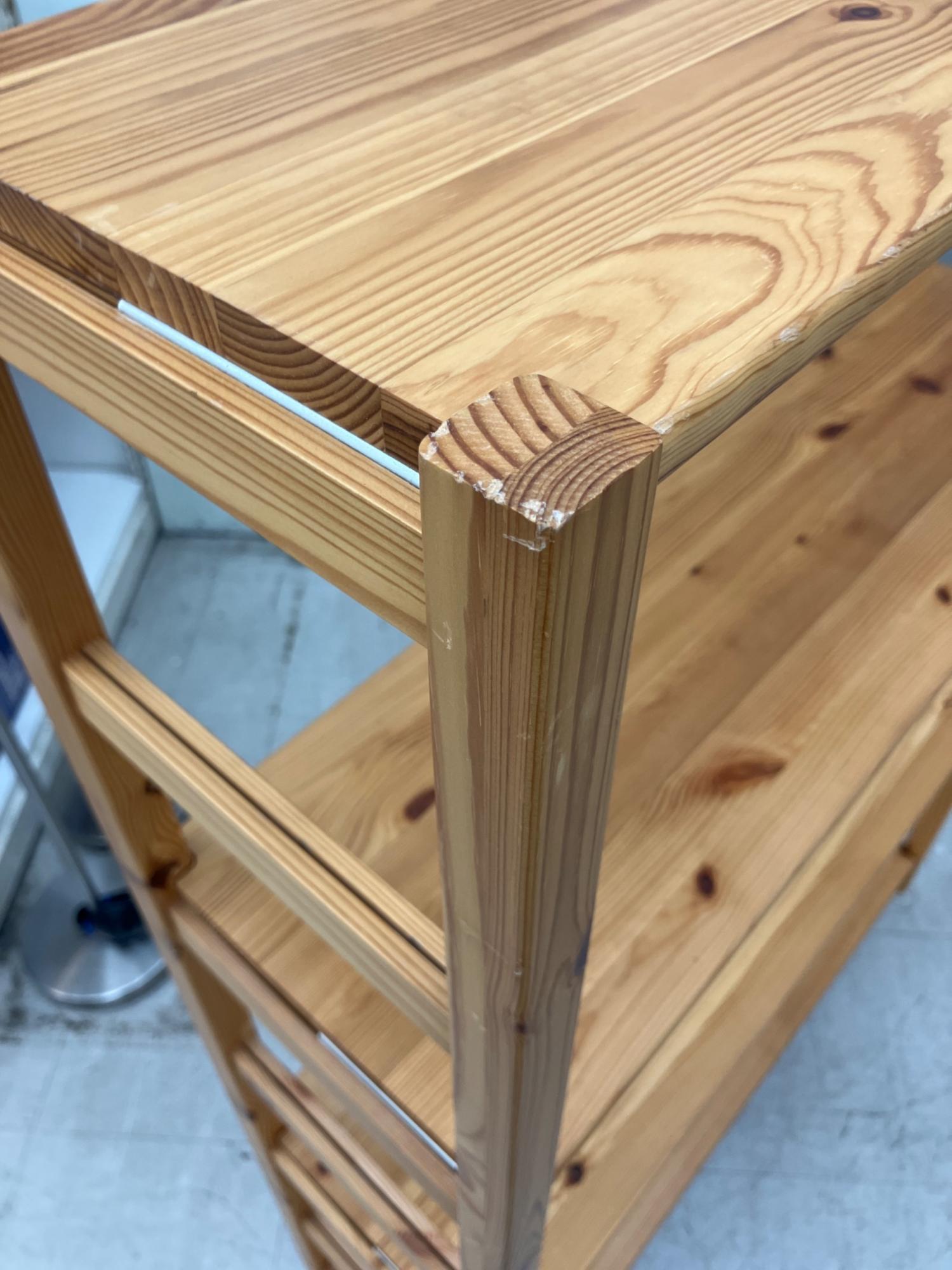 旧型　無印良品　パイン材ユニットシェル4段 無印良品 (ムジルシリョウヒン) パイン材ユニットシェルフ 4段