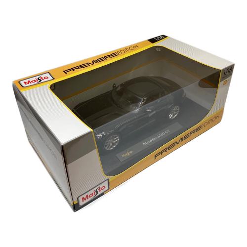 Maisto(マイスト) 1:18 PE メルセデスAMG GTマットブラック 未使用品(開封品) ※箱ダメージ有