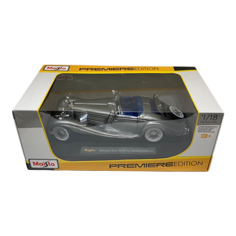 Maisto(マイスト) 1:18 PE 1936 メルセデス 500K 未使用品(開封品) ※箱