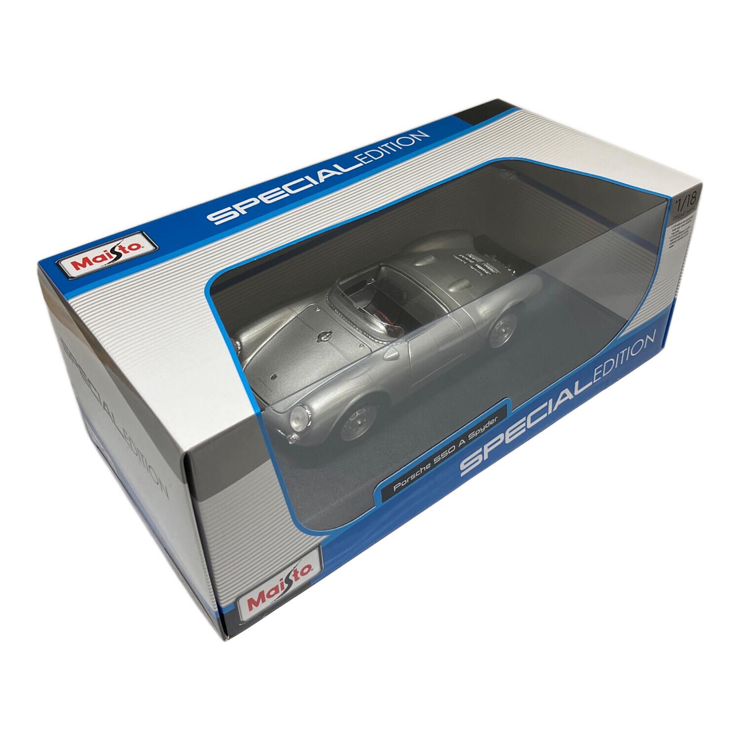 マイスト　ポルシェ　550 A Spyder 特別版 1:18 マイスト ミニカー ポルシェ 550 Spyder 1/18 Maisto Porsche