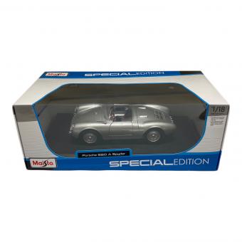Maisto(マイスト) 1:18 ポルシェ 550A スパイダー 未使用品(開封品) ※箱ダメージ有