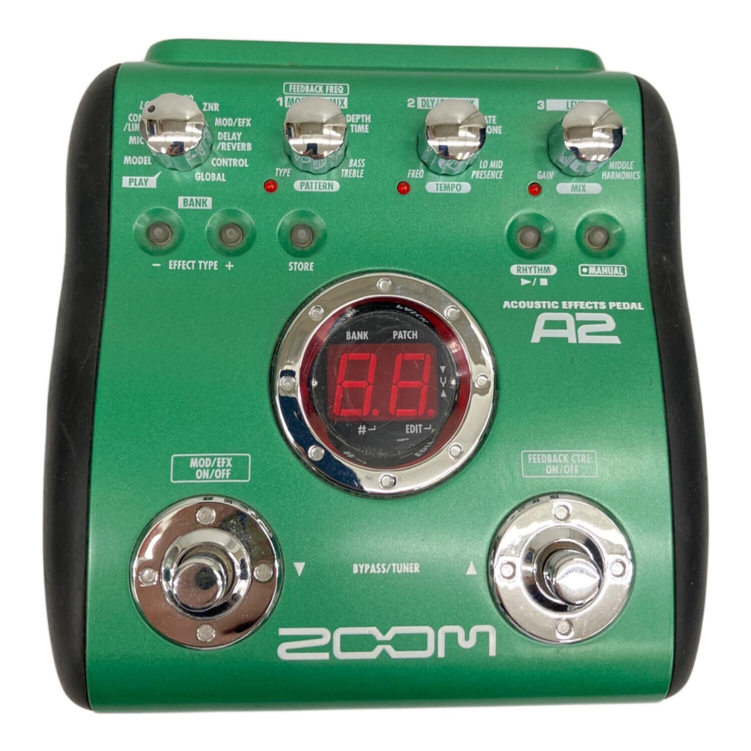 Zoom A2 エフェクター マルチ ZOOM (ズーム) マルチエフェクター A2｜トレファクONLINE