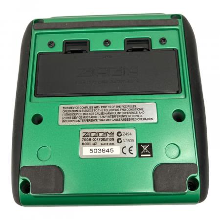 ZOOM A2 エレアコ用マルチエフェクター Amazon | ZOOM アコースティックエフェクツペダル A2