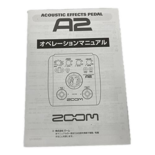 ZOOM (ズーム) マルチエフェクター A2