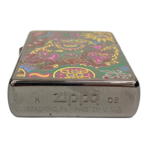 ZIPPO hide ペイズリー柄 2002年製