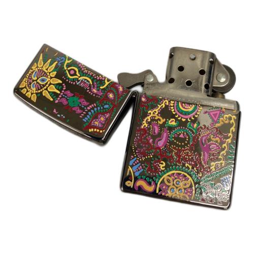 ZIPPO hide ペイズリー柄 2002年製