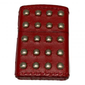 ZIPPO スタッズ革巻