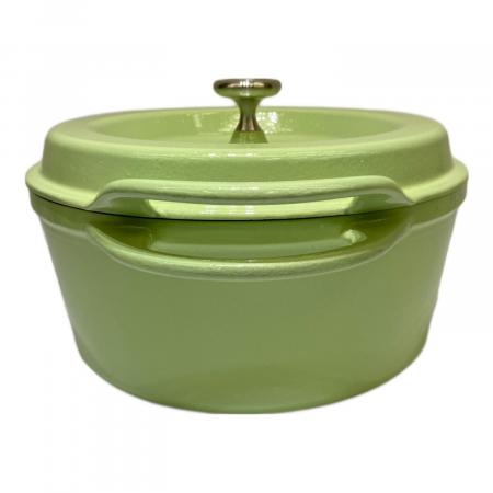 【未使用】VERMICULAR 鍋　グリーン 18 Amazon｜バーミキュラ 鋳物ホーロー鍋 18cm パールグリーン 無水調理