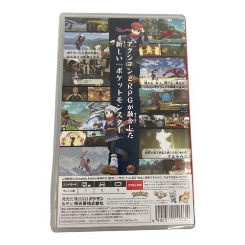 Pokemon LEGENDS アルセウス/Switch/HACPAW7KA/A 全年齢対象 Nintendo Switch用ソフト CERO A (全年齢対象)