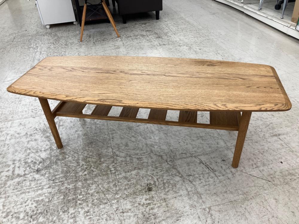 MOMO natural (モモナチュラル) 昇降式センターテーブル ブラウン