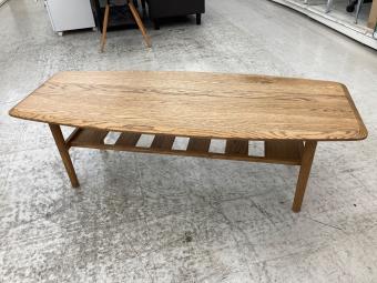 MOMO natural (モモナチュラル) 昇降式センターテーブル ブラウン