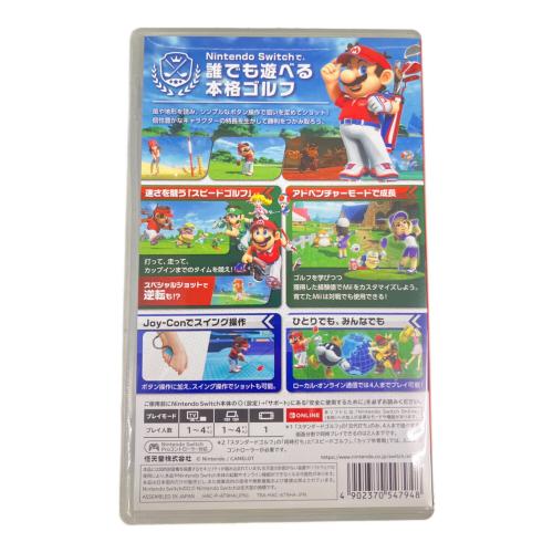 Nintendo (ニンテンドー) マリオゴルフ スーパーラッシュMARIO GOLF superrush Nintendo Switch用ソフト CERO A (全年齢対象)