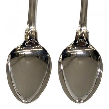 a*e様 (0504)スプーン2本とトング1本のセット中古現状品SILVER95 スプーン2Pセット 112.6g 変色有 @｜トレファクONLINE