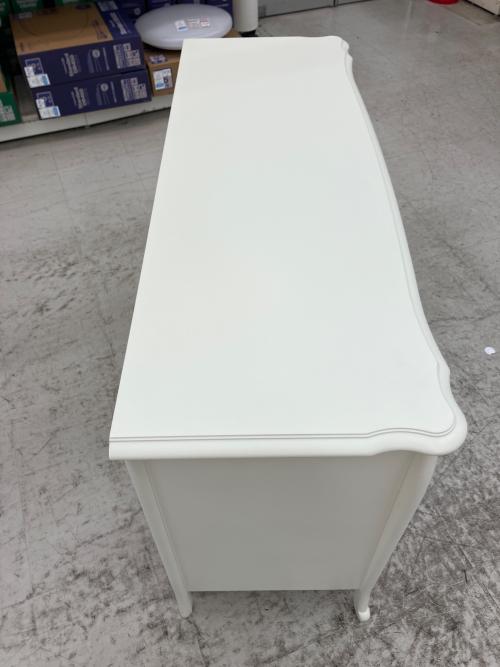 ロココ調ワイドチェスト ホワイト