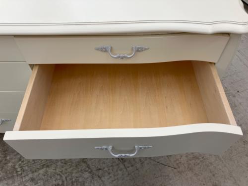 ロココ調ワイドチェスト ホワイト