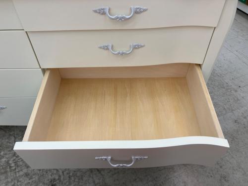 ロココ調ワイドチェスト ホワイト