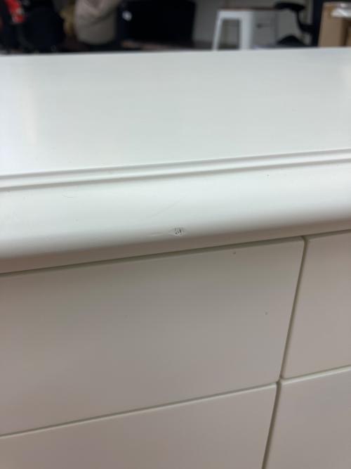 ロココ調ワイドチェスト ホワイト