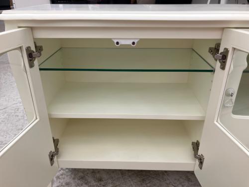 東海家具 (トウカイカグ) ロココ調サイドボード ホワイト