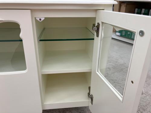 東海家具 (トウカイカグ) ロココ調サイドボード ホワイト