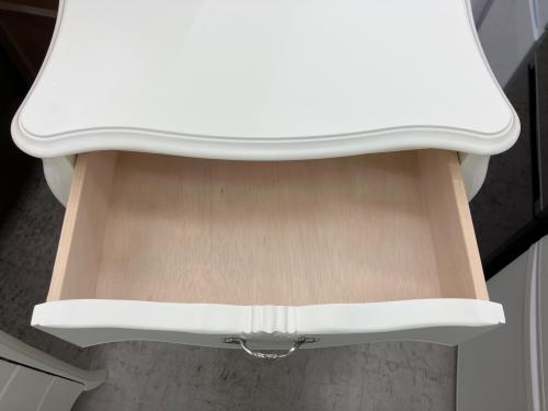 ロココ調チェスト 5段 ホワイト