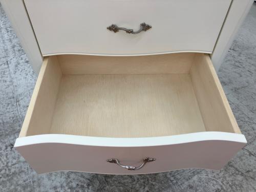 ロココ調チェスト ホワイト