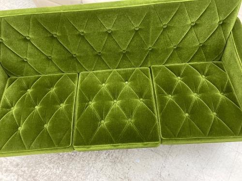 カリモク60 (カリモクロクマル) ロビーチェア  モケットグリーン