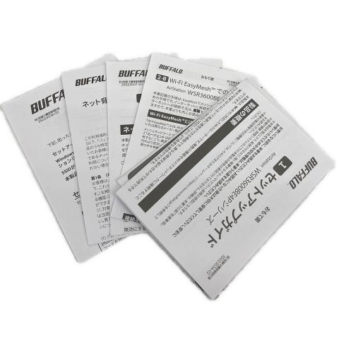 BUFFALO (バッファロー) Wi-Fiルーター WSR3600BE4P※開封済み未使用