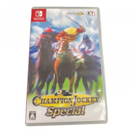 チャンピョンジョッキー スペシャル（switch版）とコントローラー チャンピオンジョッキー スペシャル Nintendo Switch用ソフト CERO A