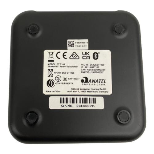 SENNHEISER (ゼンハイザー) オーディオトランスミッター BT T100