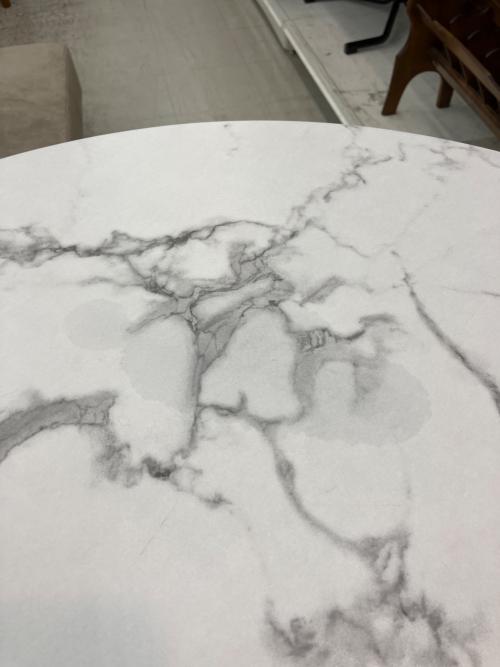 モダンデコ カフェテーブル ホワイト