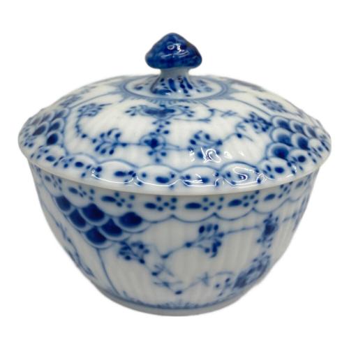 ROYAL COPENHAGEN (ロイヤル・コペンハーゲン) シュガーポット ブルーフルーテッド・ハーフレース