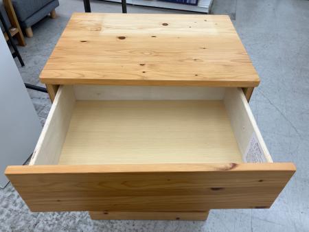 無印良品 (ムジルシリョウヒン) 4段チェスト パイン材 ナチュラル