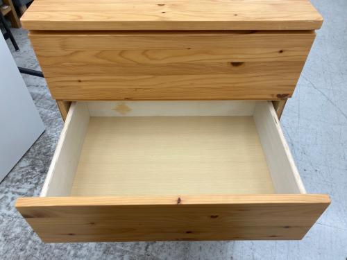 無印良品 (ムジルシリョウヒン) 4段チェスト パイン材 ナチュラル