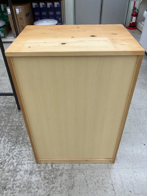 無印良品 (ムジルシリョウヒン) 4段チェスト パイン材 ナチュラル