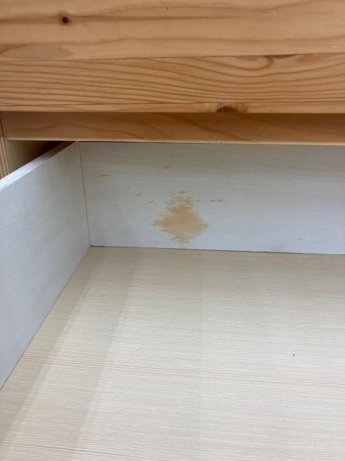 無印良品 (ムジルシリョウヒン) 4段チェスト パイン材 ナチュラル