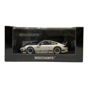 MINICHAMPS (ミニチャンプス) 1/43 ポルシェ 911 GT3RSR "PROMO" プレゼンテーションカー 2009 ミニカー