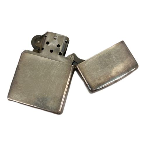 ZIPPO 2000年製 シルバーリング付 百合