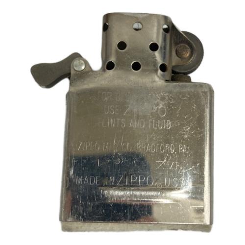 ZIPPO 2000年製 シルバーリング付 百合