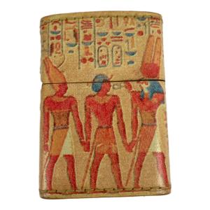 ZIPPO 2003年製 エジプト革巻き