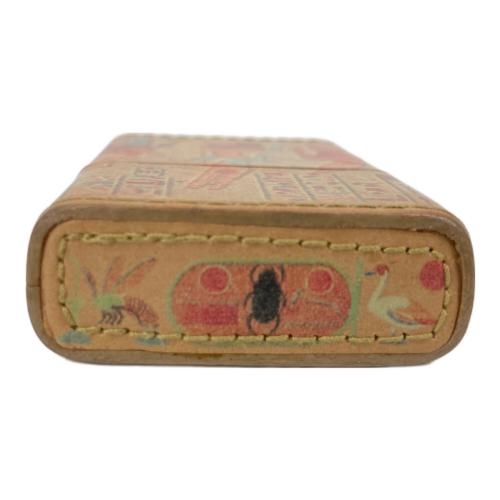 ZIPPO 2003年製 エジプト革巻き