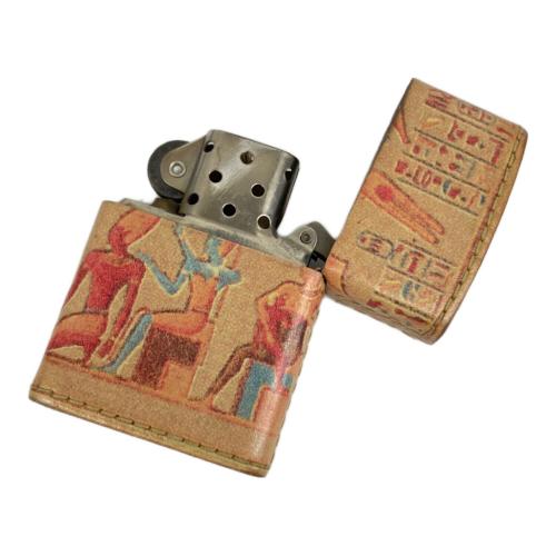 ZIPPO 2003年製 エジプト革巻き