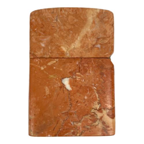 ZIPPO 2001年製 ライトサーモンストーン