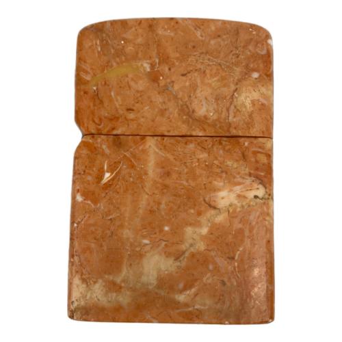 ZIPPO 2001年製 ライトサーモンストーン