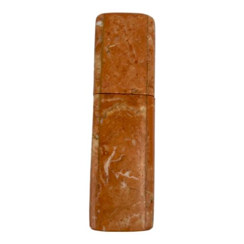 ZIPPO 2001年製 ライトサーモンストーン